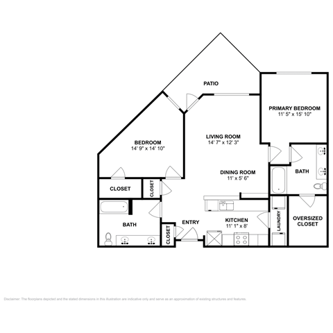 Sorelle Cherie floor plan