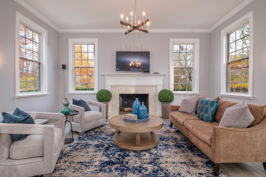 The Residence at Christopher Wren social lounge