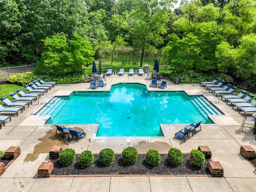 The Residence at Christopher Wren apartments swimming pool