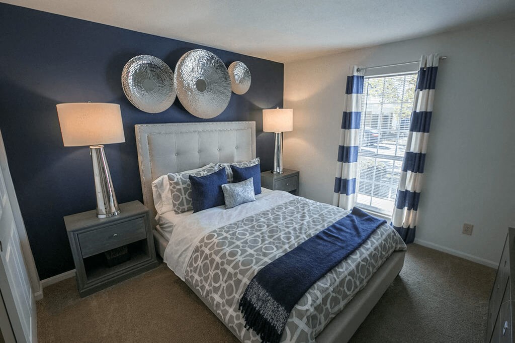 Large Comfortable Bedrooms at The Residence at Christopher Wren Apartments, Ohio