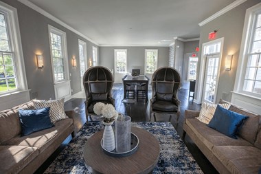 Community Clubhouse at The Residence at Christopher Wren Apartments, Columbus, OH - Photo Gallery 2