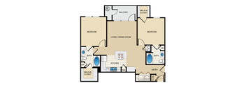 D2G Floor Plan at Berkshire Aspen Grove, Colorado, 80120