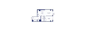 RiverPoint luxury apartments D2 floorplan
