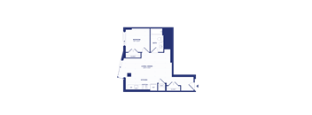 RiverPoint luxury apartments D5 floorplan
