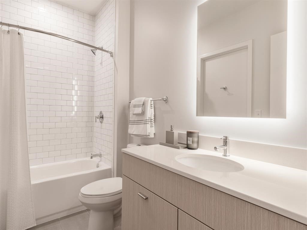RiverPoint apartments in Washington, DC  bathroom