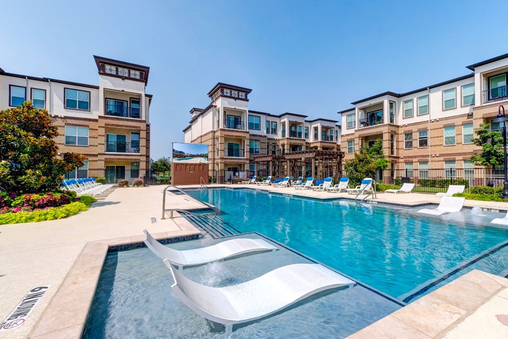 Swimming Pool Lounge at McKinney Square, McKinney, TX, 75070