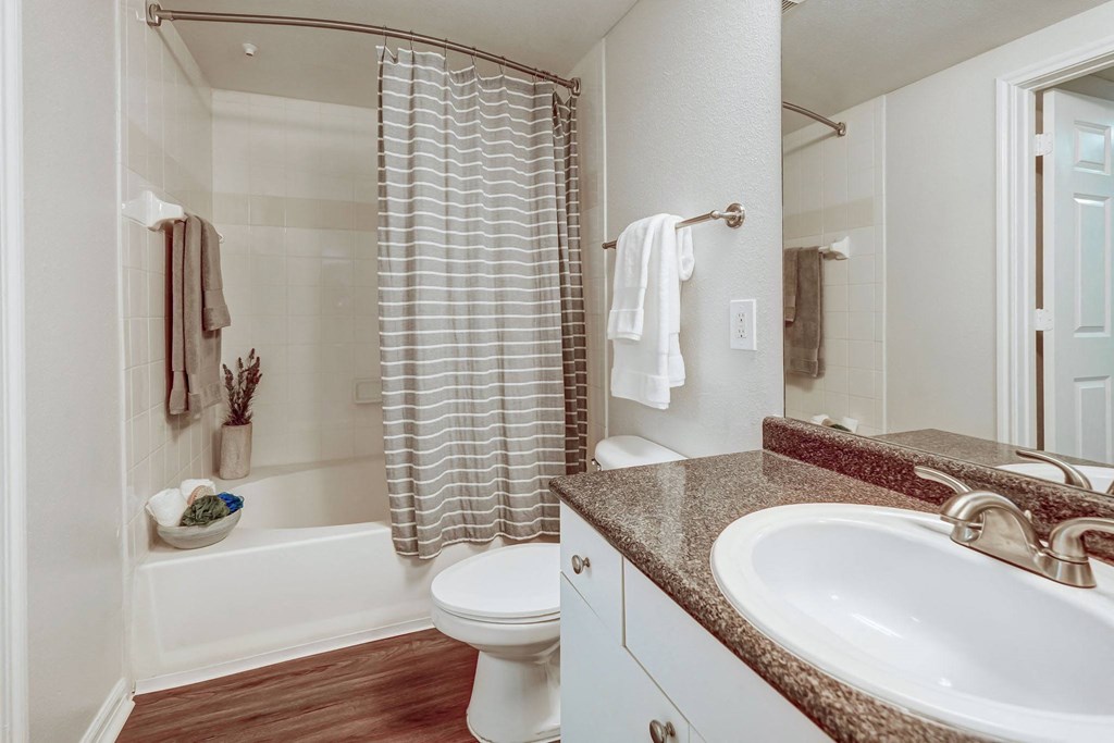 bathroom with hard surface flooring, Plaza Museum District