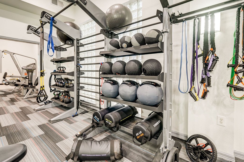 Fitness Center at The Plaza Museum District, Houston, 77004