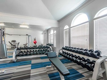 Clubhouse gym at Villages 3Eighty, Little Elm, TX - Photo Gallery 37