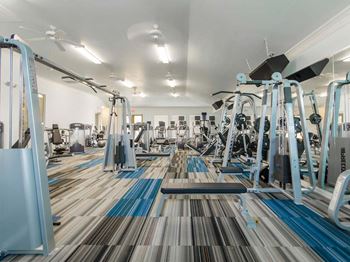 Fitness area at Villages 3Eighty, Little Elm, 75068