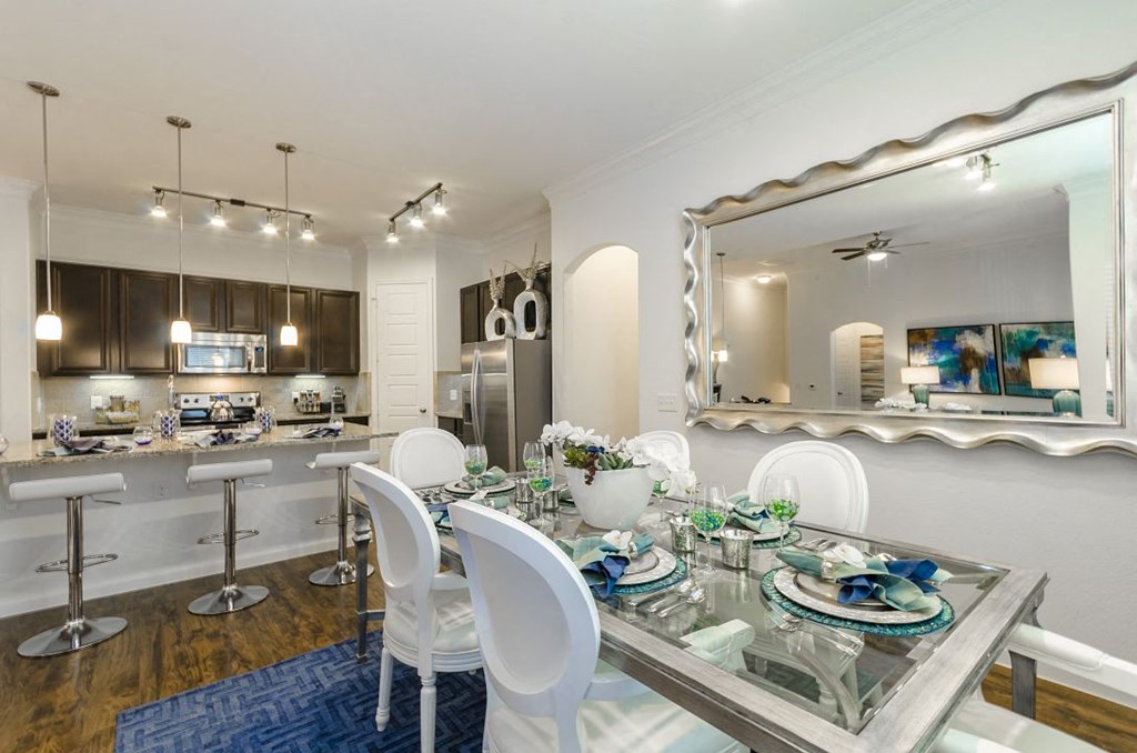 Dining  at Villages 3Eighty, Little Elm, TX, 75068