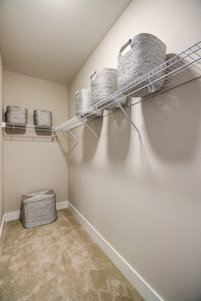 Walk-In Closet at Berkshire Dilworth, Charlotte, North Carolina