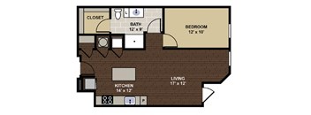 Atherton Floor Plan at Berkshire Dilworth Charlotte NC 28204