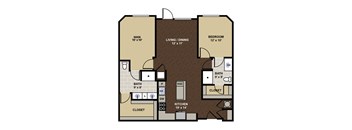 Carlton Floor Plan at Berkshire Dilworth NC 28204