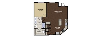 Cleveland Floor Plan at Berkshire Dilworth Charlotte