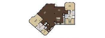 Olmstead Floor Plan at Berkshire Dilworth Charlotte NC 28204