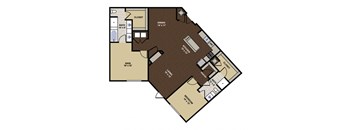Templeton Floor Plan at Berkshire Dilworth Charlotte North Carolina