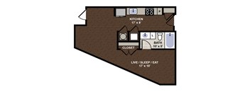 Winthrop Floor Plan at Berkshire Dilworth NC 28204
