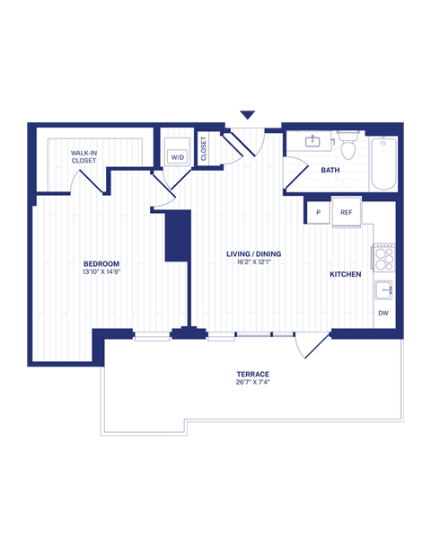 RiverPoint luxury apartments Penthouse E3 floorplan