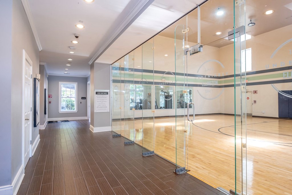 Ellington Metro West athletic court