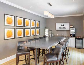 Tech Bar & Work-From-Home Pods with Coffee Bar Tech Bar & Work-From-Home Pods with Coffee Bar at Ellington Metro West, Westborough, MA, 01581 - Photo Gallery 4