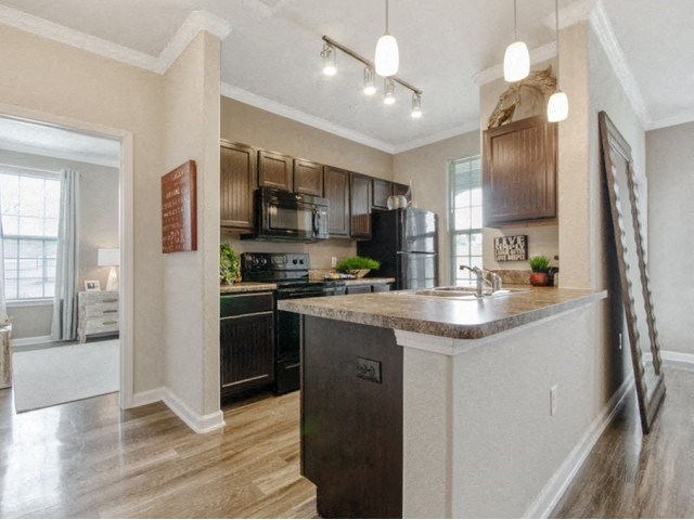 Well Equipped Kitchen at Park at Briggs Ranch, Texas, 78245