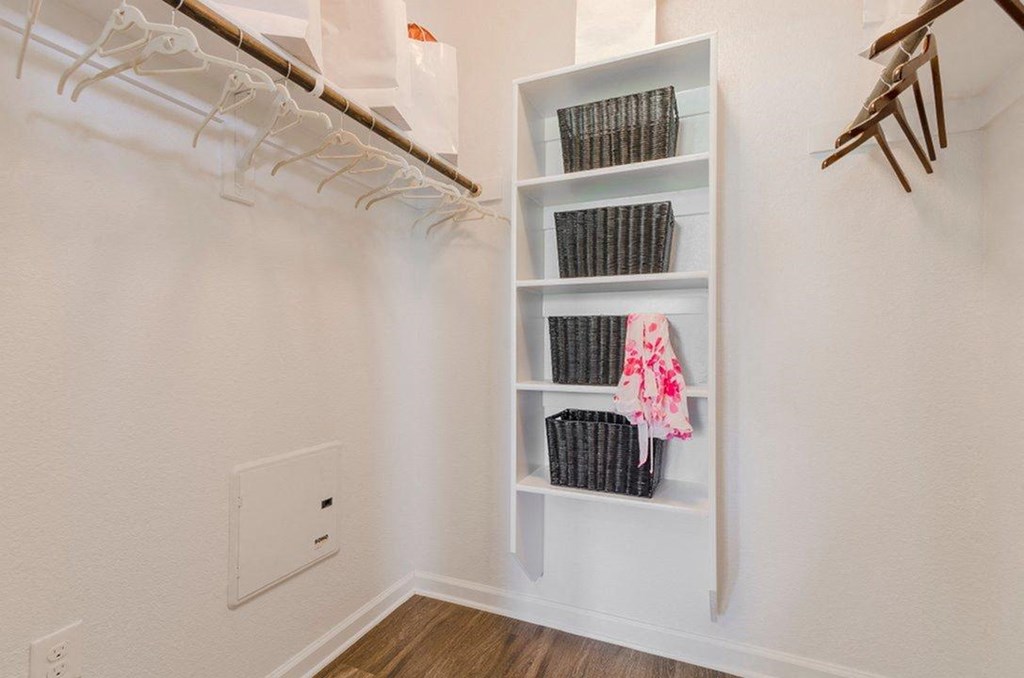 Walk-In Closet at Park at Briggs Ranch, San Antonio