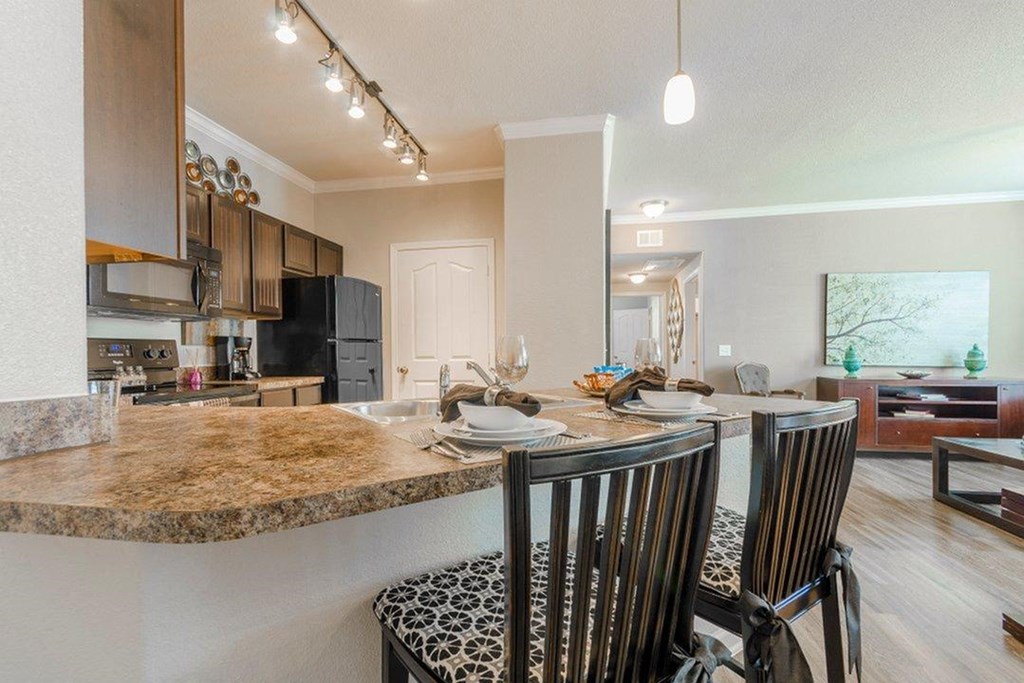 Renovated Kitchen at Park at Briggs Ranch, San Antonio, TX, 78245
