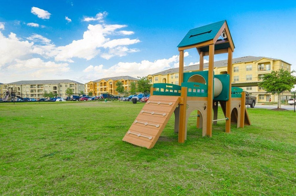Secured Play Area at Park at Briggs Ranch, Texas, 78245