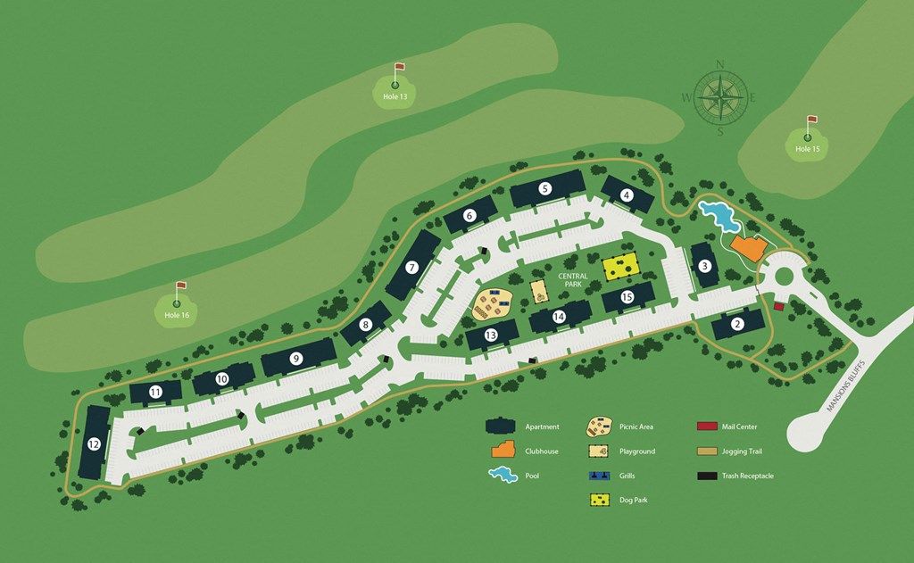 Property Map at Park at Briggs Ranch, San Antonio, 78245