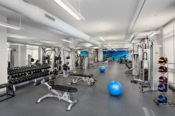 Amenities- Fitness Center With Modern Equipment at Berkshire Lauderdale by the Sea, Ft. Lauderdale - Photo Gallery 2