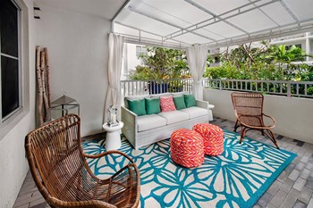 Exteriors- patio Cabana at Berkshire Lauderdale by the Sea, Florida - Photo Gallery 3