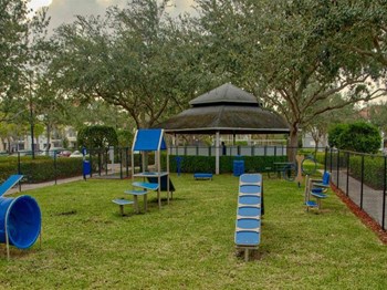 Dog Park with Exercise Equipment at The Sophia at Abacoa, Florida - Photo Gallery 27