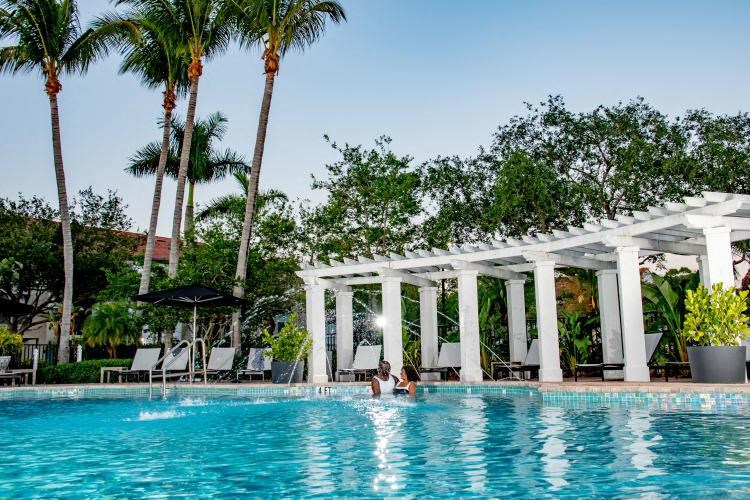 2 Resort-Style Swimming Pools at The Sophia at Abacoa, Jupiter, Florida