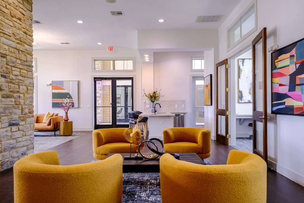 social lounge at The Falls at Copper Lake