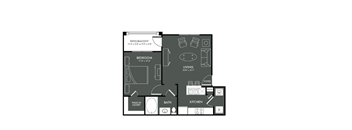A1 floor plan at Park at Magnolia Magnolia, TX