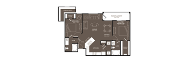 B1 a Floor plan at Park at Magnolia, Magnolia, TX, 77354