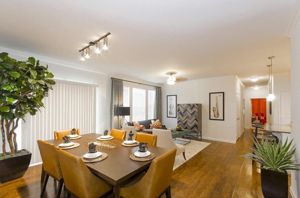 Dining area at Park at Magnolia, Magnolia