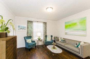 Living Room with sofa and wallframe at Park at Magnolia, Magnolia, Texas - Photo Gallery 6