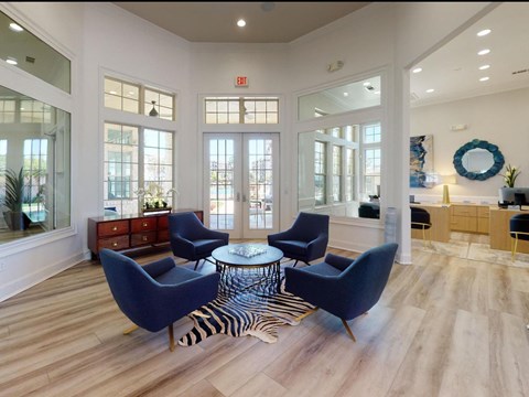 Living room at Park at Magnolia, Magnolia, TX