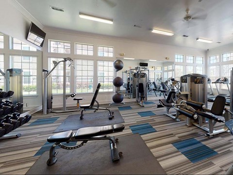 Fitness center at Park at Magnolia, Magnolia