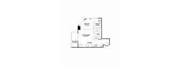 A20 floorplan at The Gabriella apartments
