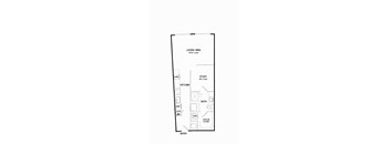 E3 floorplan at The Gabriella apartments