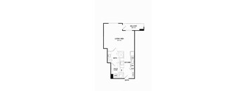 E4 floorplan at The Gabriella apartments