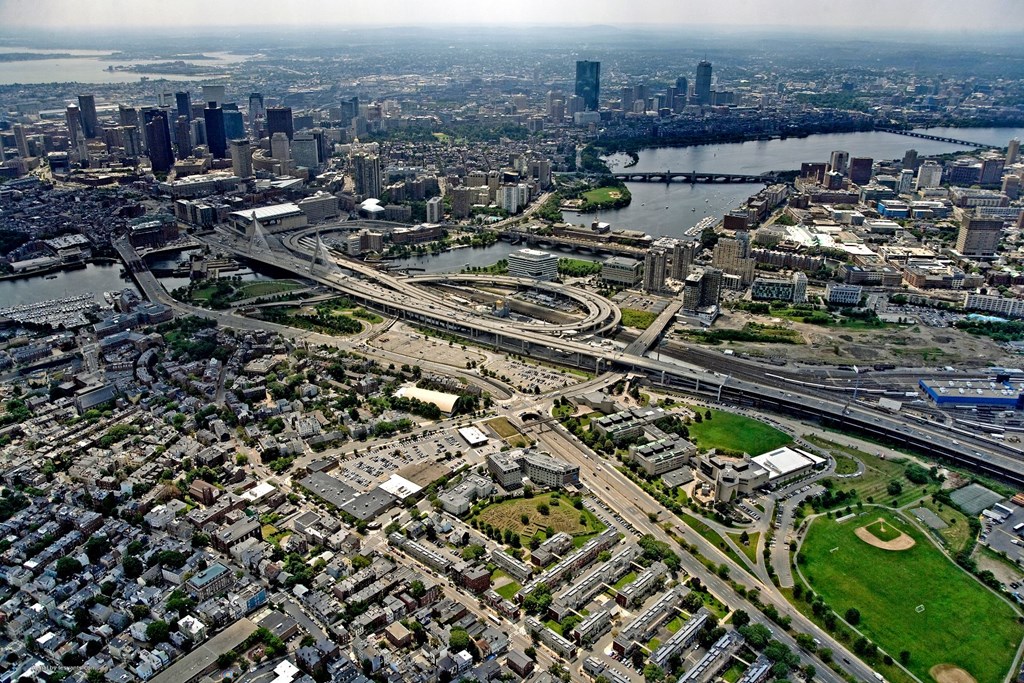 Aerial photo at Gatehouse 75, Charlestown, MA