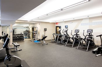 Fitness and Cardio Center with Treadmills, Elliptical Machines, Bikes and Free Weights at Gatehouse 75, Massachusetts - Photo Gallery 6
