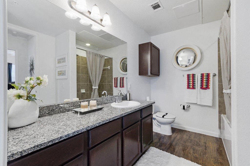Spacious Bathrooms at Berkshire Jones Forest, Conroe, Texas