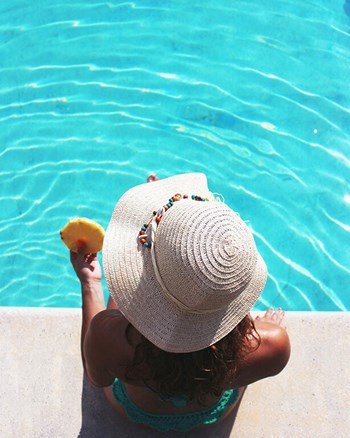Girl by the pool at The Sophia at Abacoa, Jupiter, 33458 - Photo Gallery 24