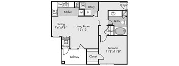 Renovated One Bedroom Apartment in South Austin Texas-Highlands Hill Country