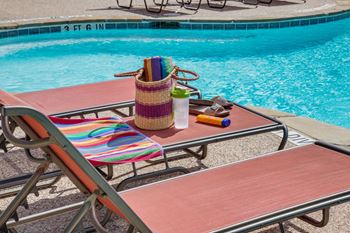 Poolside Relaxing Area at Highlands Hill Country, Austin, 78745